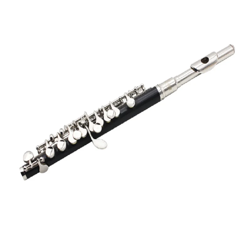 Piccolo Cloth Box in C Tone, silvered, Western Musical Instrument