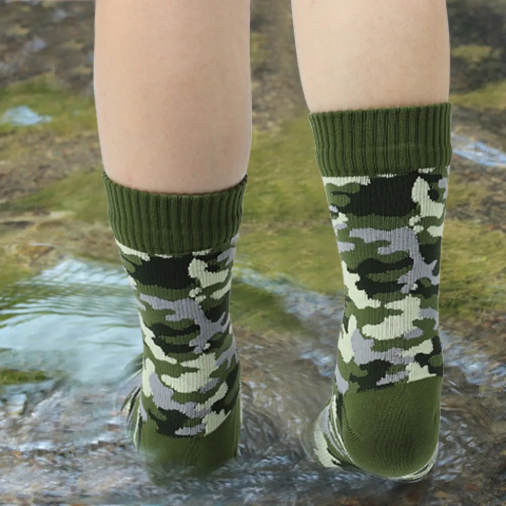 Anti-odor Properties Thickened Warm Ski Socks Waterproof Trekking Ski Cycling Camping Fishing Hiking Skiing Sports Winter Socks