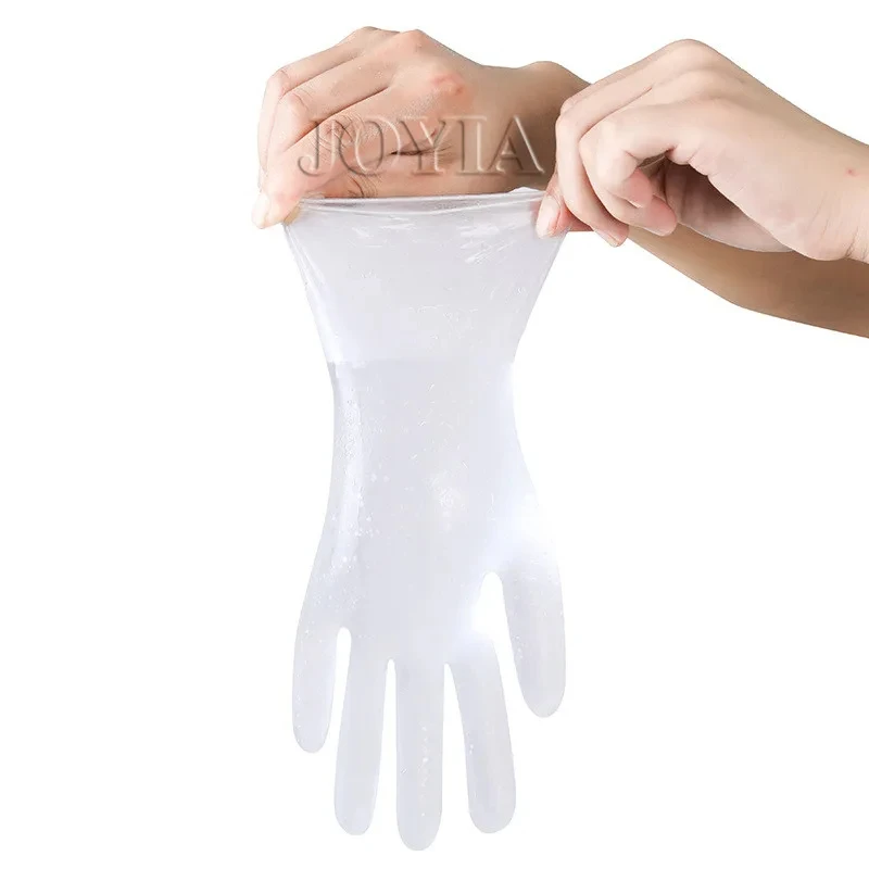 Disposable Gloves Vinyl 100 50 20 Clear Powder Free Latex-Free Translucent PVC Gloves Household Kitchen Food Handling S M L 5