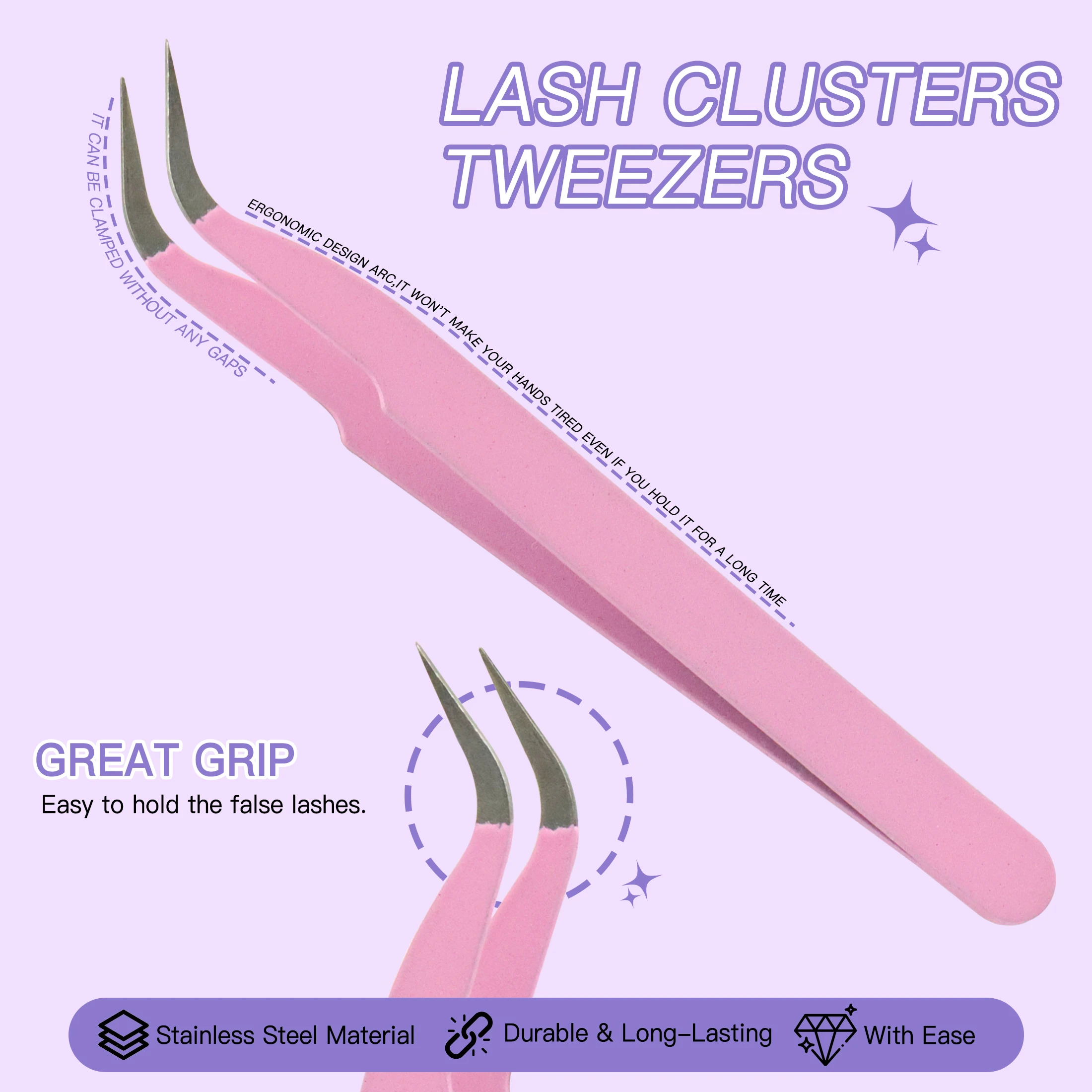 Individual Lashes 8-16mm Cluster Lashes Fluffy Natural Look DIY Eyelash Extension False Eyelashes Makeup