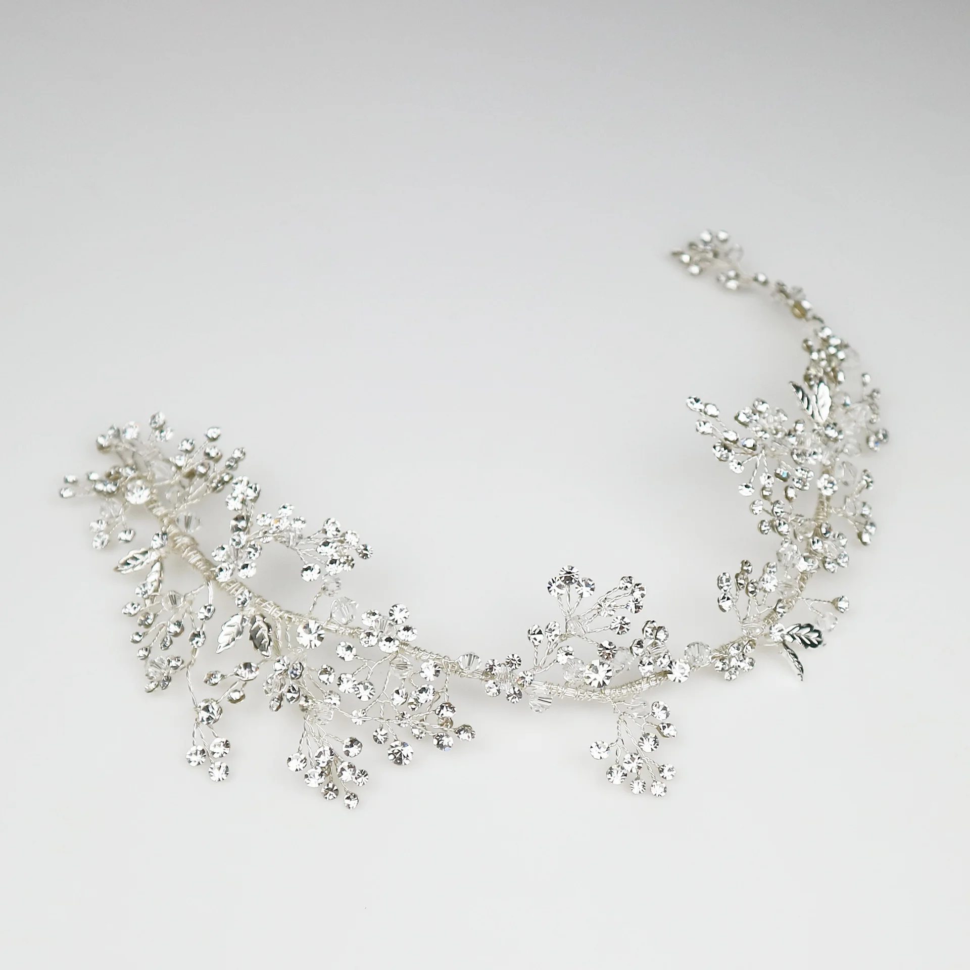 

New Simple Fashion Exquisite Super Shiny Clothing Photography Hair Accessories Bridal Wedding Hair Band Handmade