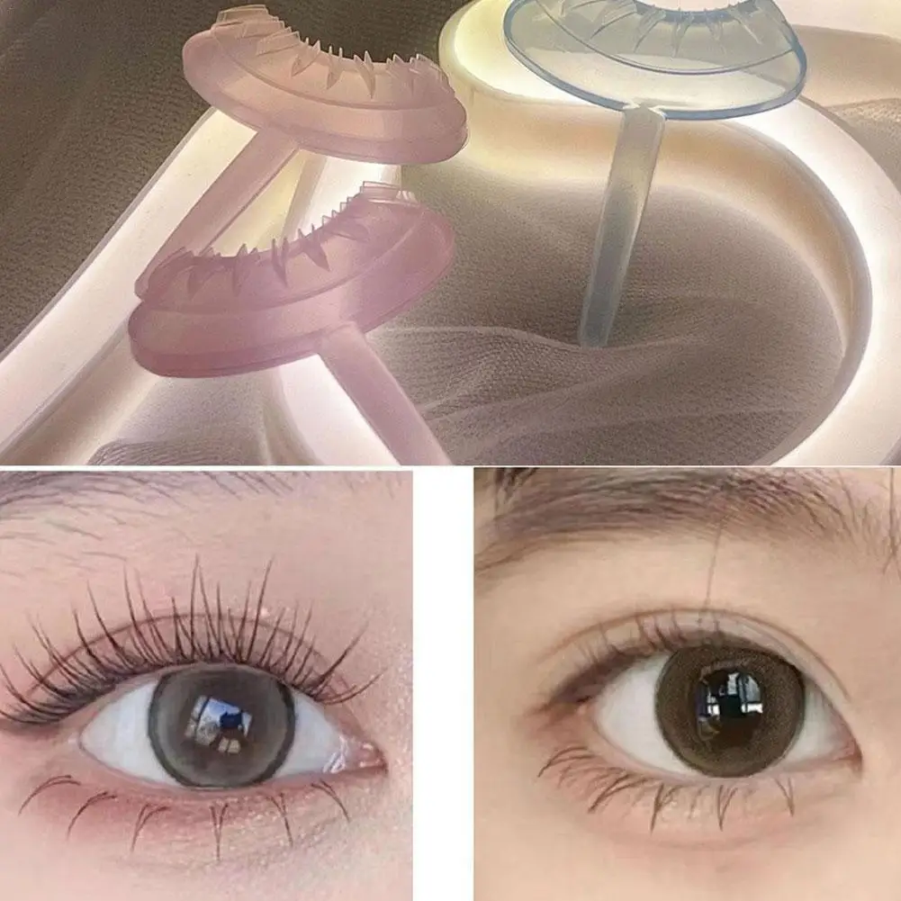 

New Eyelash Seal DIY Lower Lash Extension Stamps Silicone Makeup Tool For Beginner Convenient Natural Eye Lashes Accessories