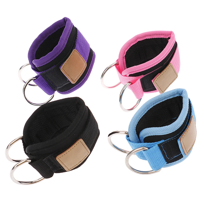 

1pc Ankle Strap For Cable Machines - Padded Gym Cuff For Ankle Protector Gym Sports Training Equipment Fitness Ankle Protector