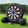 Commercial Outdoor Inflatable Soccer Darts Giant Soccer Darts with Soccer Ball Support Frame for Kick Dartboard Sport Game 1