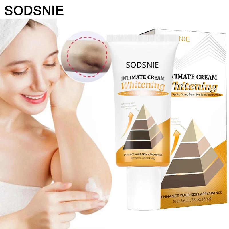 Intimate Whitening Cream Moisturizing Improve Dullness Lighten Dark Spots Improve Pigmentation Private Area Brighten 50g 3