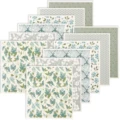 12PCS floral