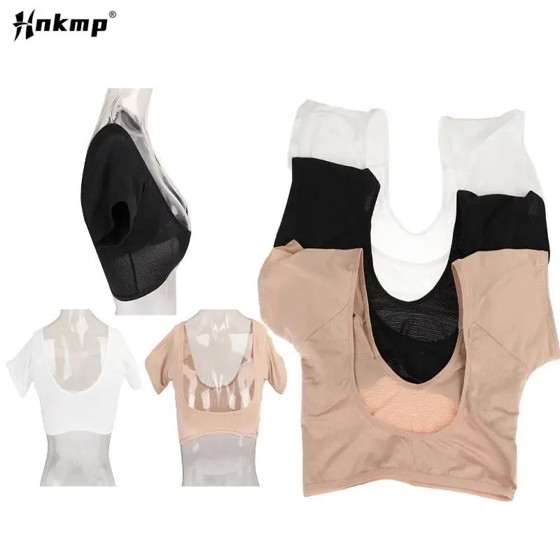 

Washable T-shirt Shape Sweat Pads Female perfume Absorbing Underarm Armpit Sweat Pads Reusable Guards Shield Desodorante