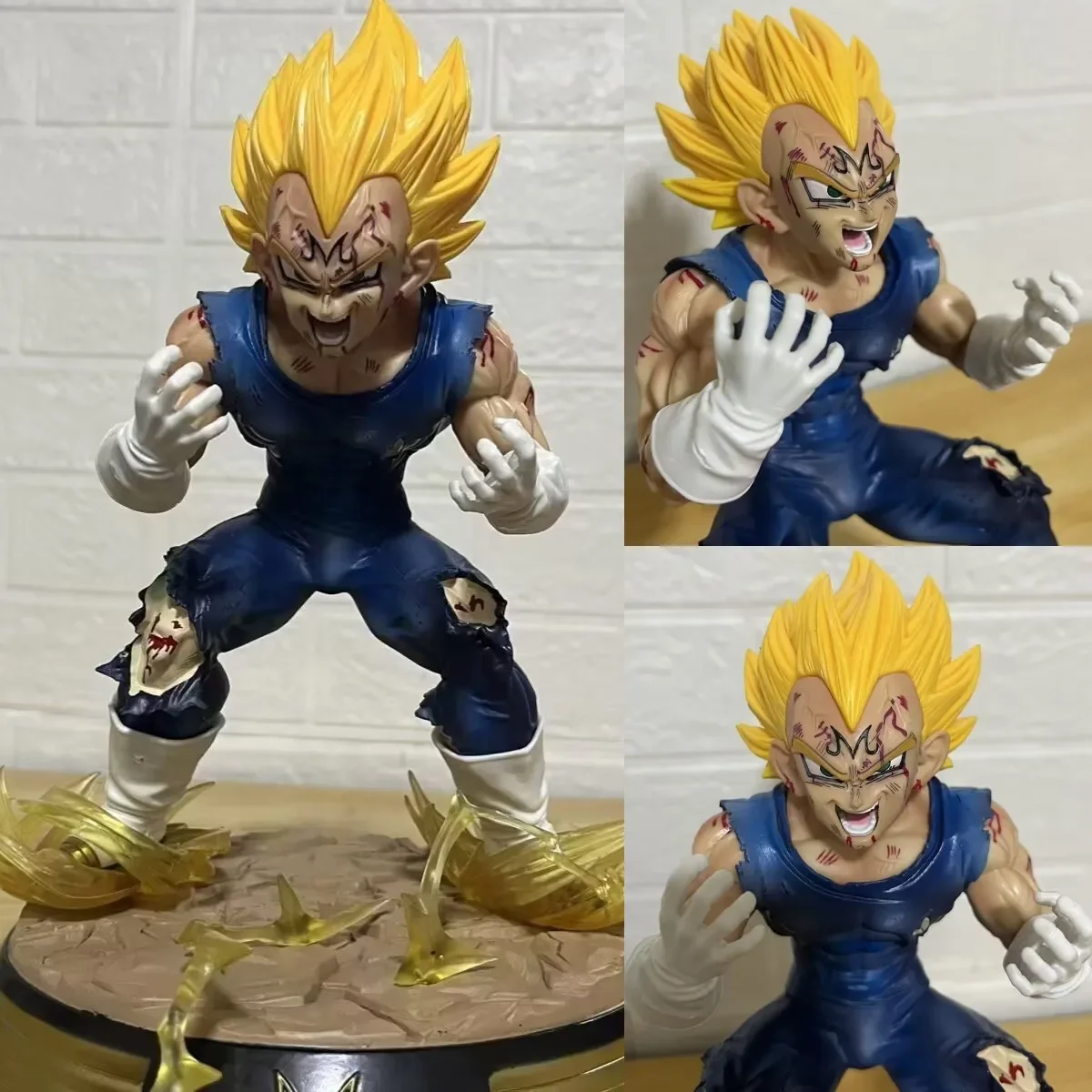 

Dragon Ball Figures Vegeta Action Figures Explosive Roar Standing Posture Vegeta Anime Pvc Gk Statue Model Doll For Kids Gifts