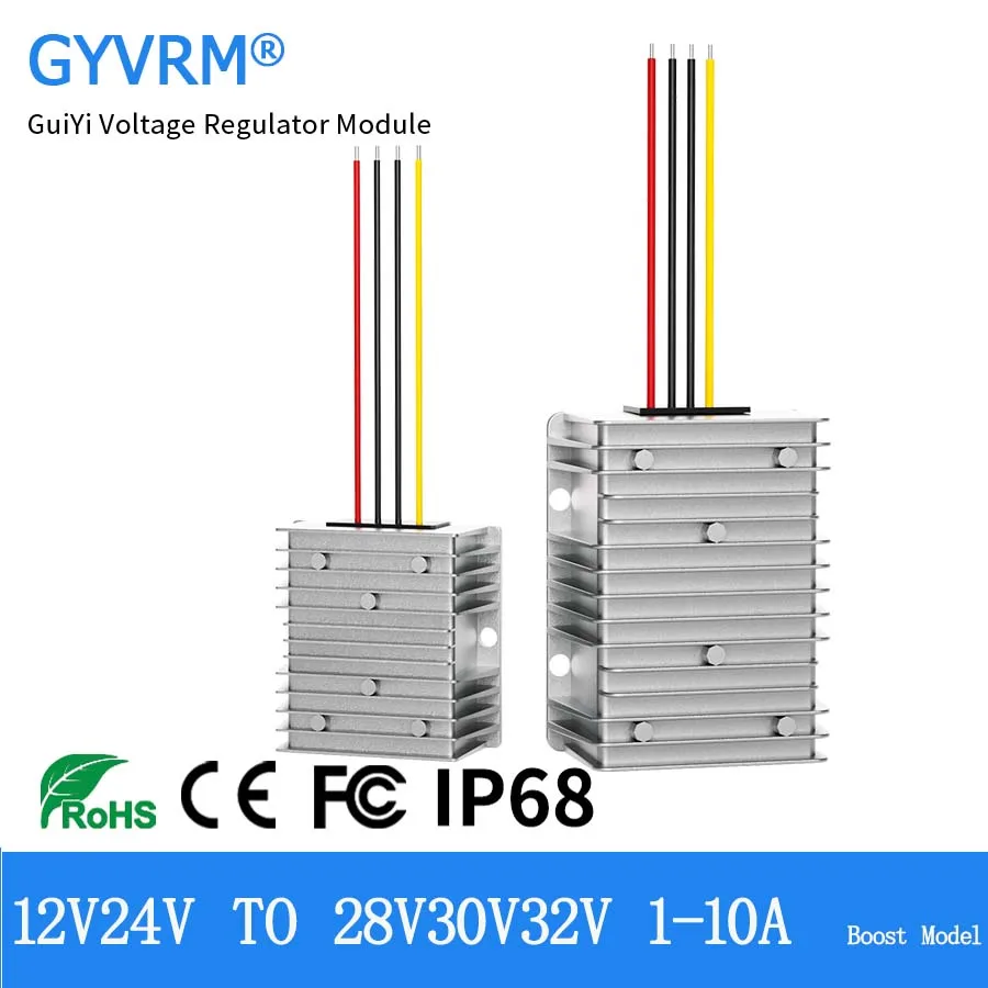 Conversor 12v a 30v do Impulso do Conversor 24v ao Conversor 12v do Impulso de 28v 110a a 30v Intensifica 12v 24v ao Impulsionador 32v