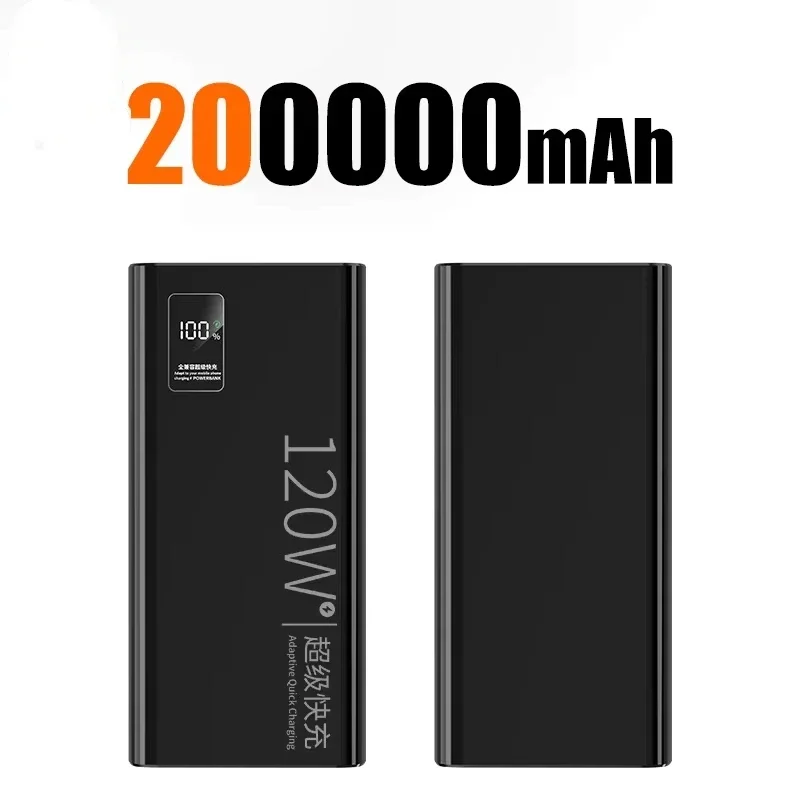 Black 200000mAh