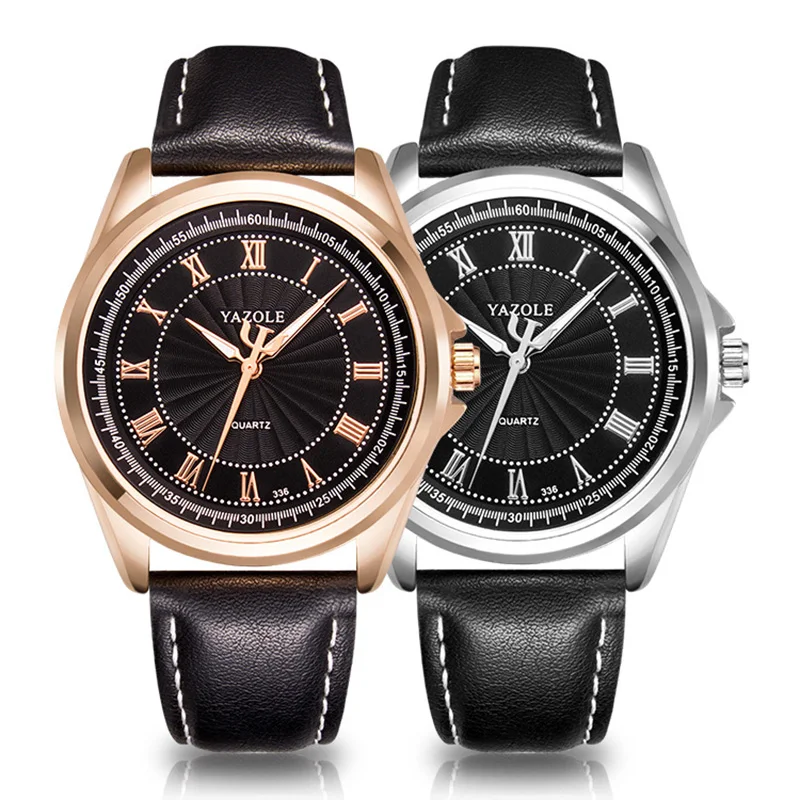 

Fashion Brand Simple Men's Quartz Watch Ultrathin Leather Strap Large Dial Business Clock Male Waterproof Luminous Wristwatch