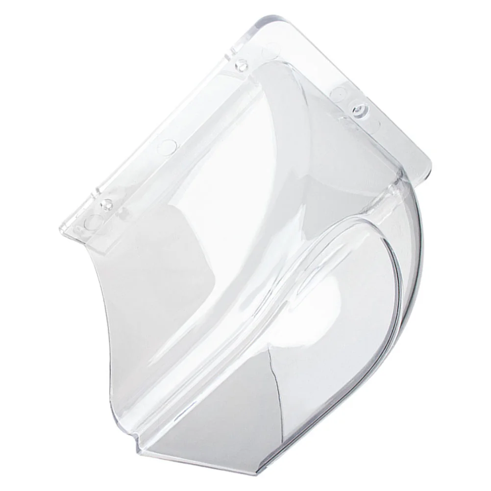 

Switch Waterproof Rain Cover Doorbell Clear Accessories Supplies Transparent PC Fingerprint Machine