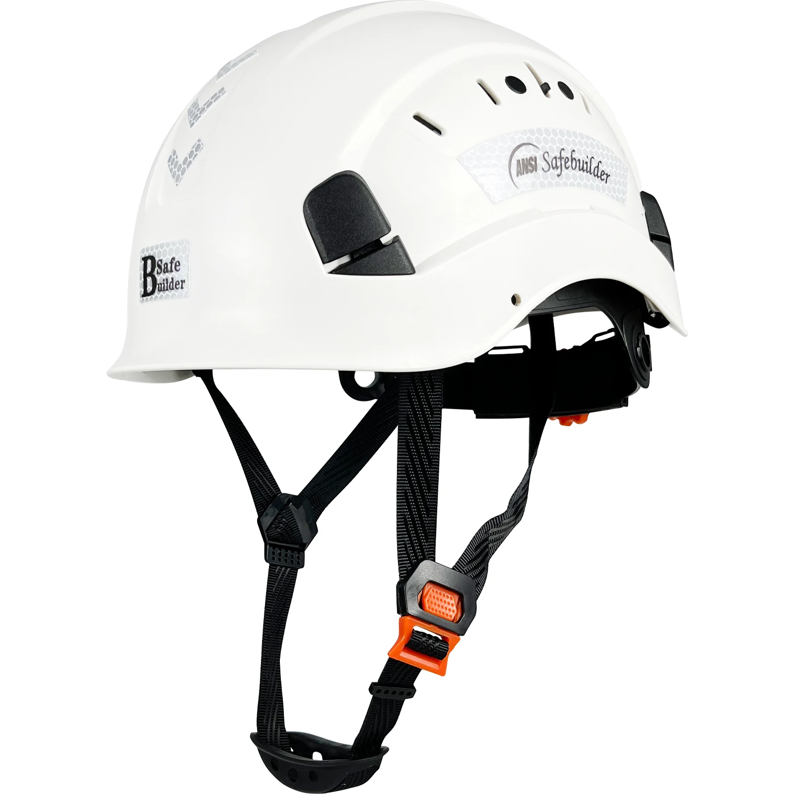 EGC6枚 ANSI Construction Safety Helmet ABS Hard Hat Adjustable