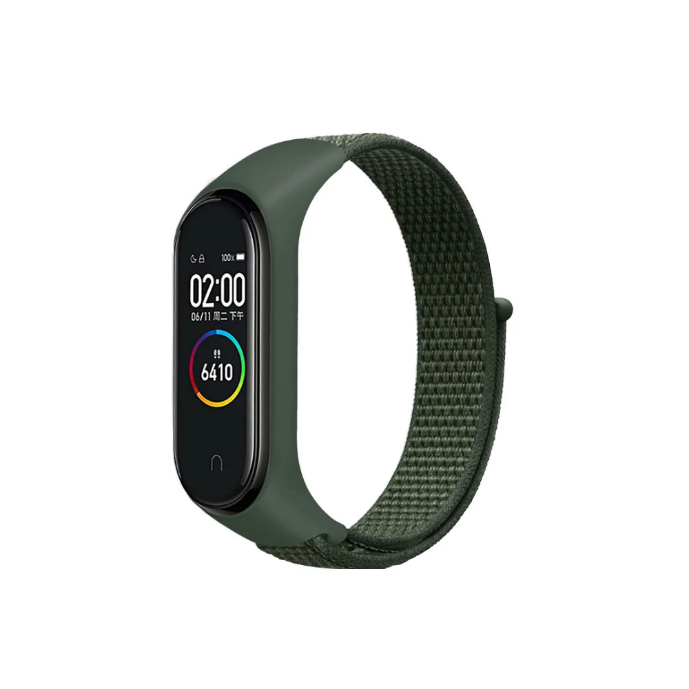 Braided Nylon Loop Adjustable Sport Strap Replacement Watch Band
