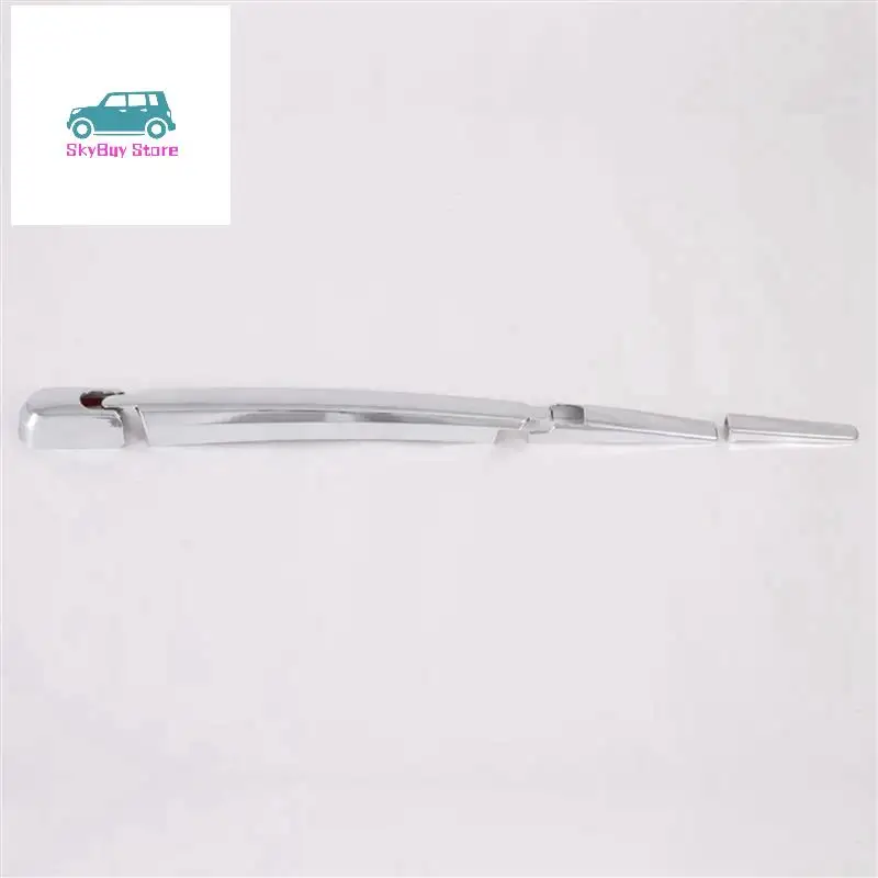 2X For Hyundai H-1 Grand Starex I800 Iload 2008- Exterior Accessories ABS Chrome Rear Window Wiper Cover Trim