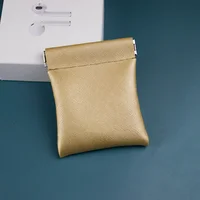Porte-monnaie en cuir Pu pour hommes et femmes, petit portefeuille court, porte-carte de crédit pour enfants et filles, changement d'argent, clé, écouteurs 4