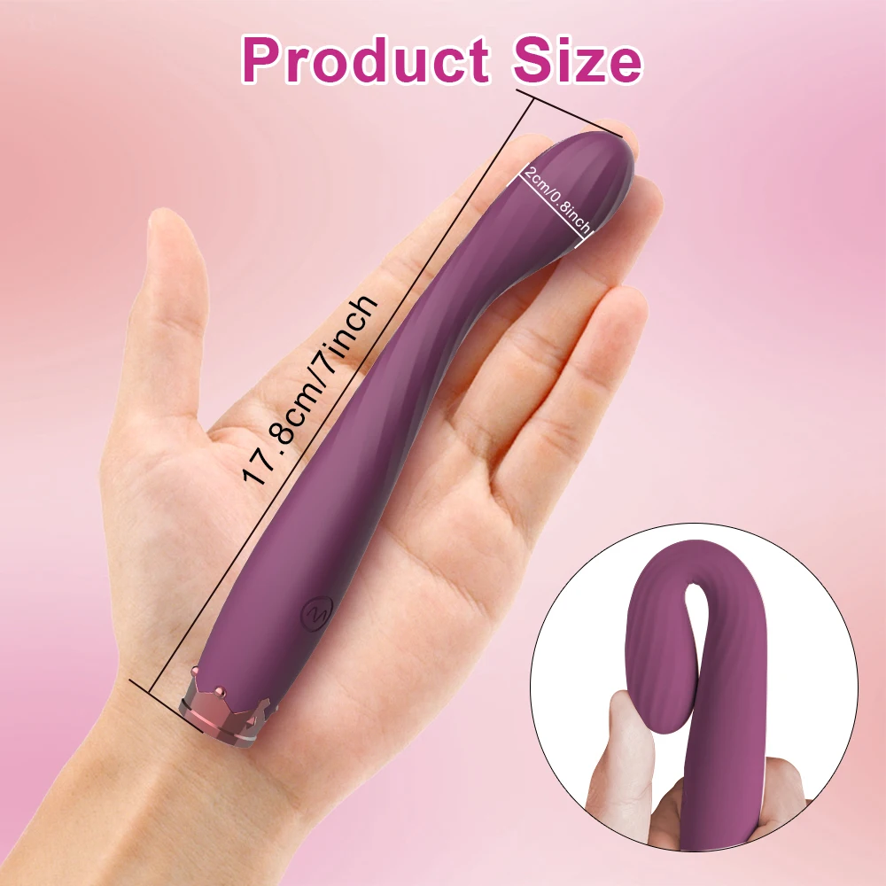 Female sex toys beginner G-Spot vibrator finger shaped nipple clitoris stimulator for women