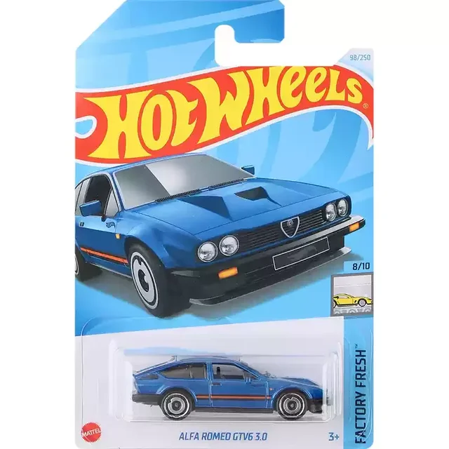 Original Hot Wheels Car Alfa Romeo GTV6 Toys for Boys 1/64