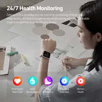 Zeblaze GTS 4 Voice Calling Smart Watch 1.94" HD AMOLED Display 100+ Sports Modes Heart Rate SpO2 Health Monitoring Smartwatch - Image 5