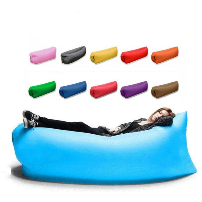 

Camping Inflatable Sofa Lazy Bag 3 Season Ultralight Sleeping Bag Air Bed Inflatable Sofa Lounger Trending Products 2023