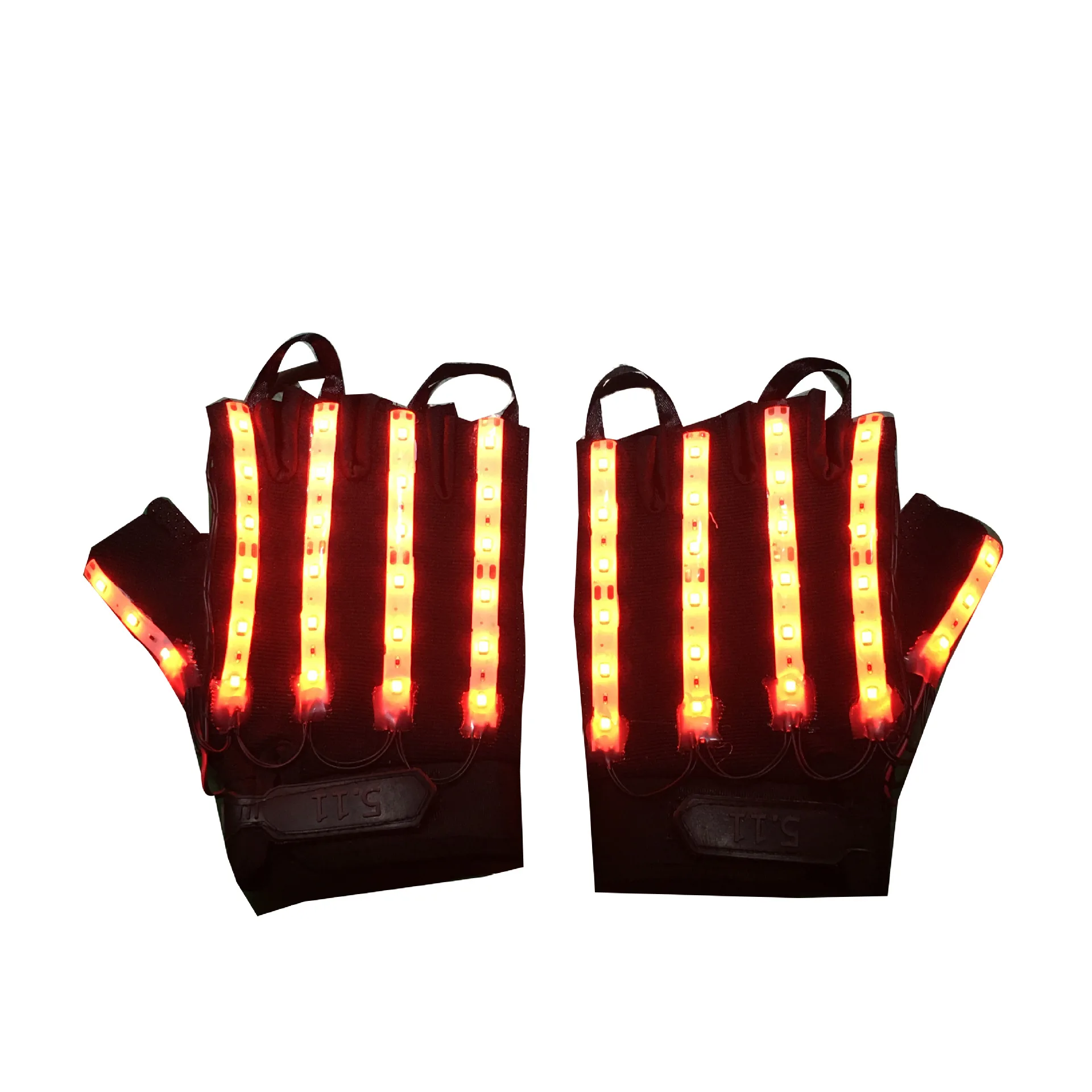 LED Gloves Full Color Rave Flashing Finger Remote Contorl Glowing Glasses Costume Props Party DJ Halloween Christmas Decor