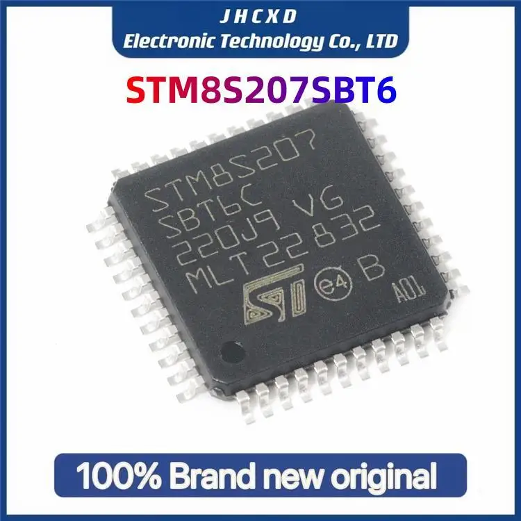 

New STM8S207SBT6C patch LQFP44 8-bit microcontroller MCU spot 100% original and authentic