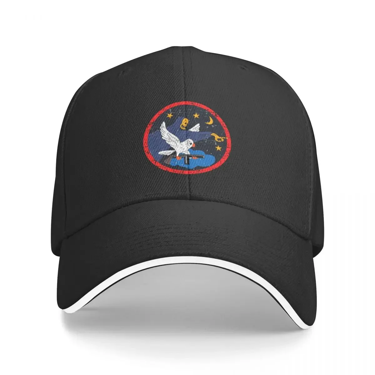 

USAF - 416th Night Fighter Squadron - Grunge Style Baseball Cap funny hat Golf Cap Sun Hats For Women Men's