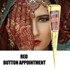 25g Indian Henna Dark Red Tattoo Paste Temporary Henna Cones For Tattoo Body Art Sticker Special Body Art Paint Henna 1