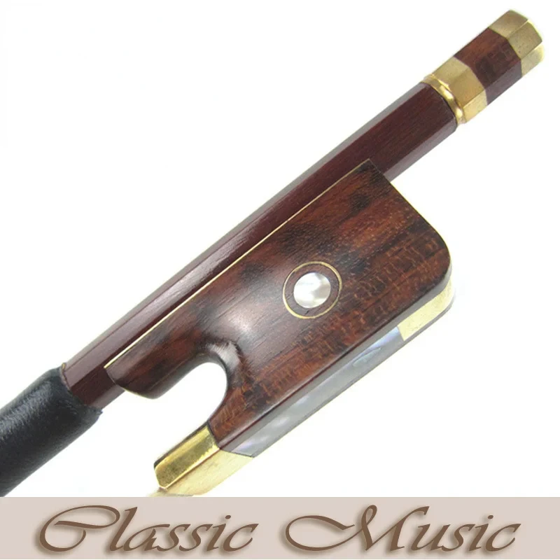 

Золотистый сплав Pernambuco Viola Bow с Snakewood Frog (4/4), хорошая монгольская лошадь.