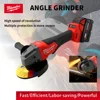 Milwaukee 125mm/100mm Braking Brushless Angle Grinder 3 Gears M14 Electric Cordless Polishing Variable Speed Cutting Power Tools 1