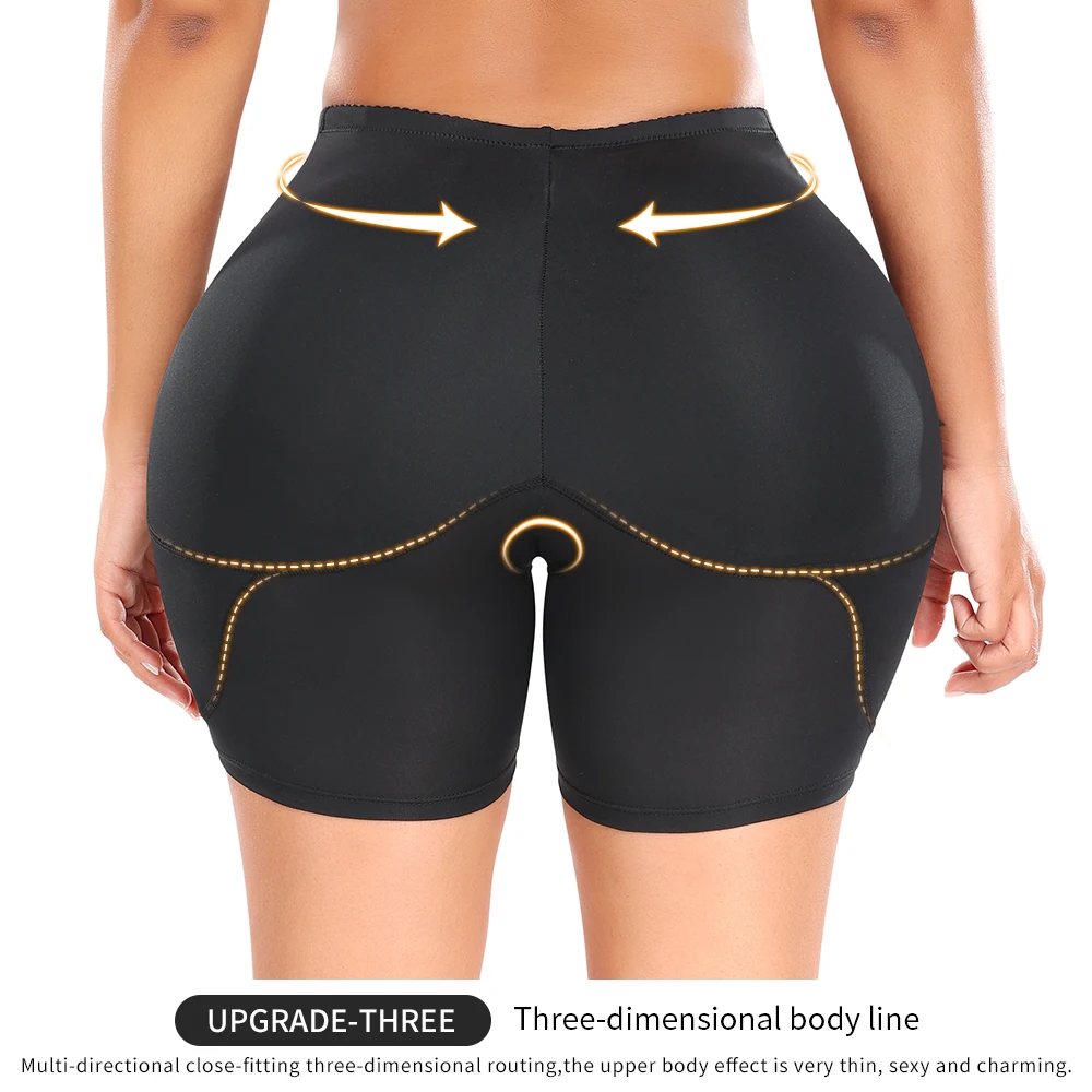 New Butt Lifter Padded Shapewear Panties Women Sexy Thicker Hip Enhancer Fake Ass Plump Hips Underwear Shorts Booty Boyshorts
