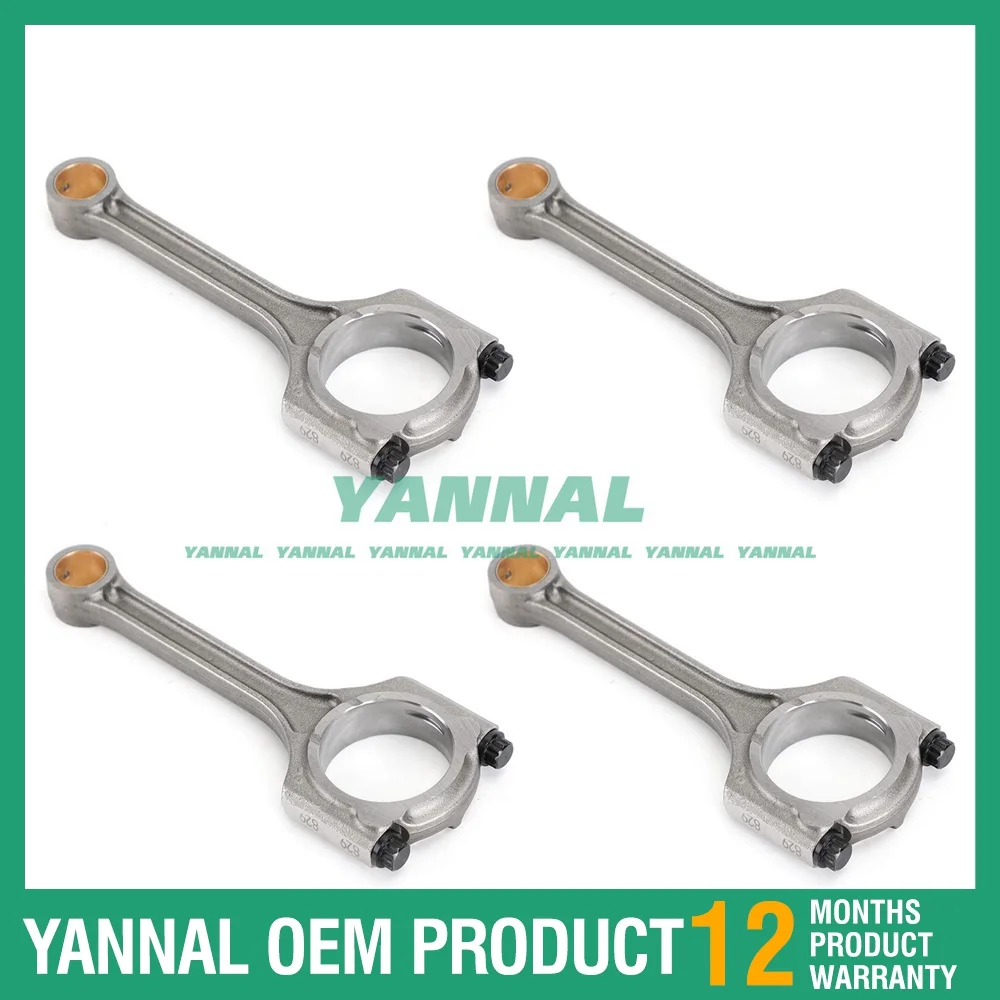 

Made in China 4 PCS Connecting Rods 23510-2E001 23500-2E400 For 2013-18 Hyundai 12-19 Kia 2.0L