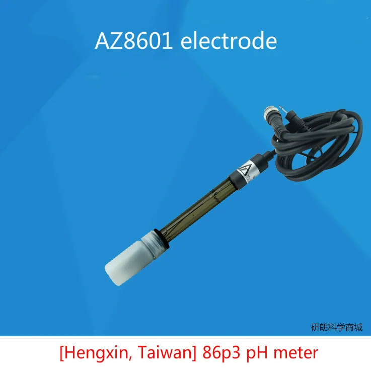 

Az8601 electrode, Applies to Taiwan Hengxin 86p3 pH meter test rod pH three in one electrode pH probe