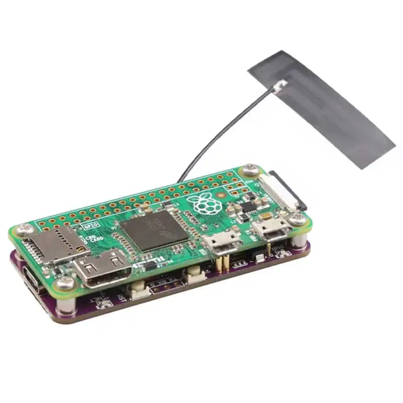USB 허브 확장 보드가 포함된 라즈베리 파이 제로 4G Cat1 LTE/GPS/EA/EU(제로 2W용)