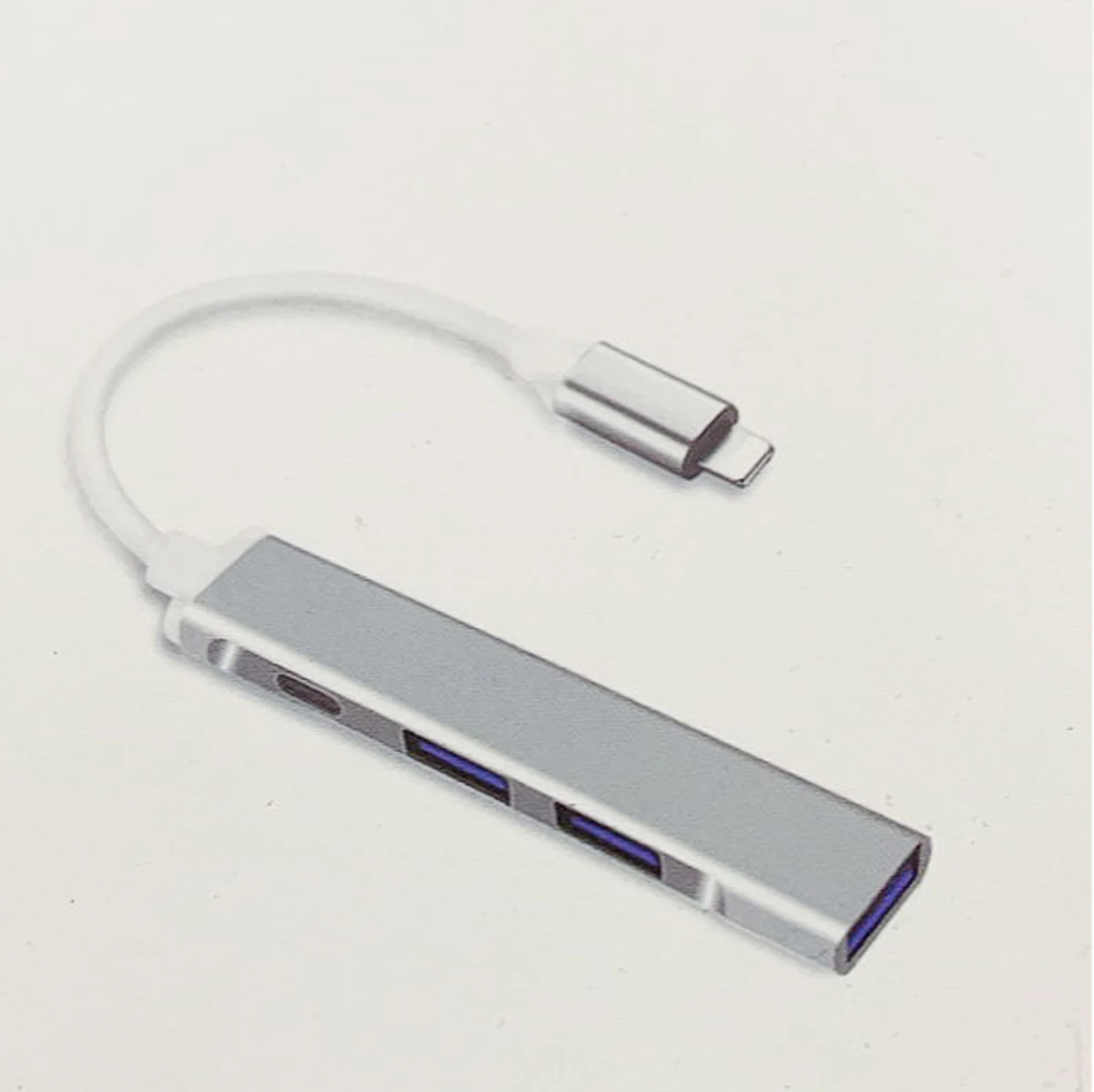 The ipad docking station is suitable for Apple lightning to USB docking station OTG adapter cable air3 mobile phone connected to