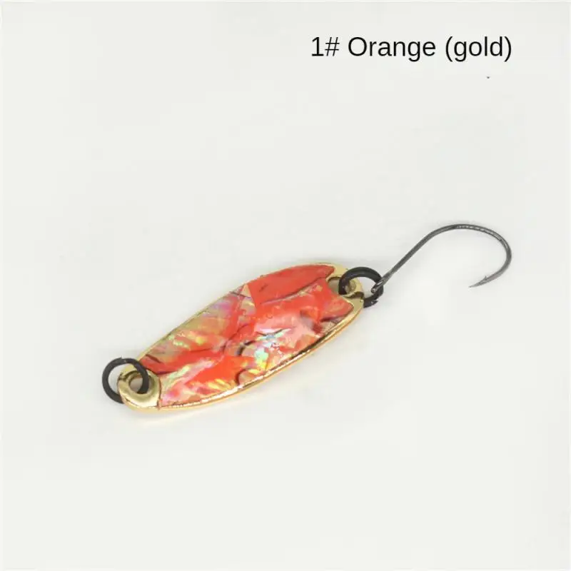 

FISH2.5g/3.5g/5g Sequin Bait Fishing Lures Spoon Metal Bait Jigging Wobbler Sinking Spinner Bait Trout Fishing Tackle