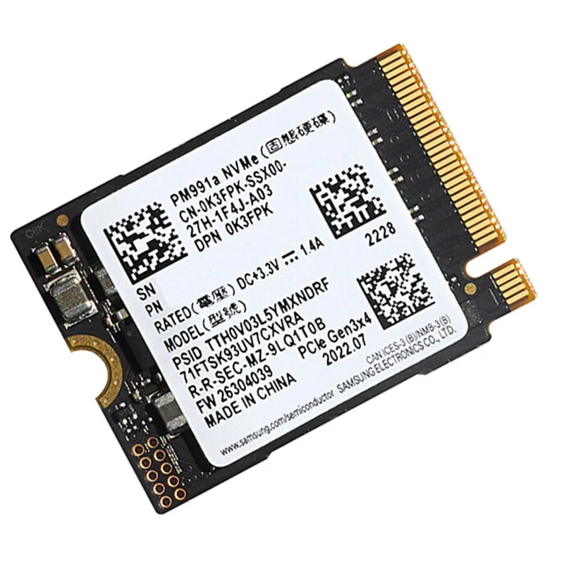 Ｚ PM991A 1TB M.2 2230 30Mm Nvme Pcie SSD,  ũ, ǽ , , HP, , ƮϿ,  ְ ϱ 