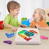 1pcs 120 Challenge Toy Modes 3D Puzzle Wisdom Love Board Game Skill Building Educational Game with Portable Box Toy Kids Gift 1