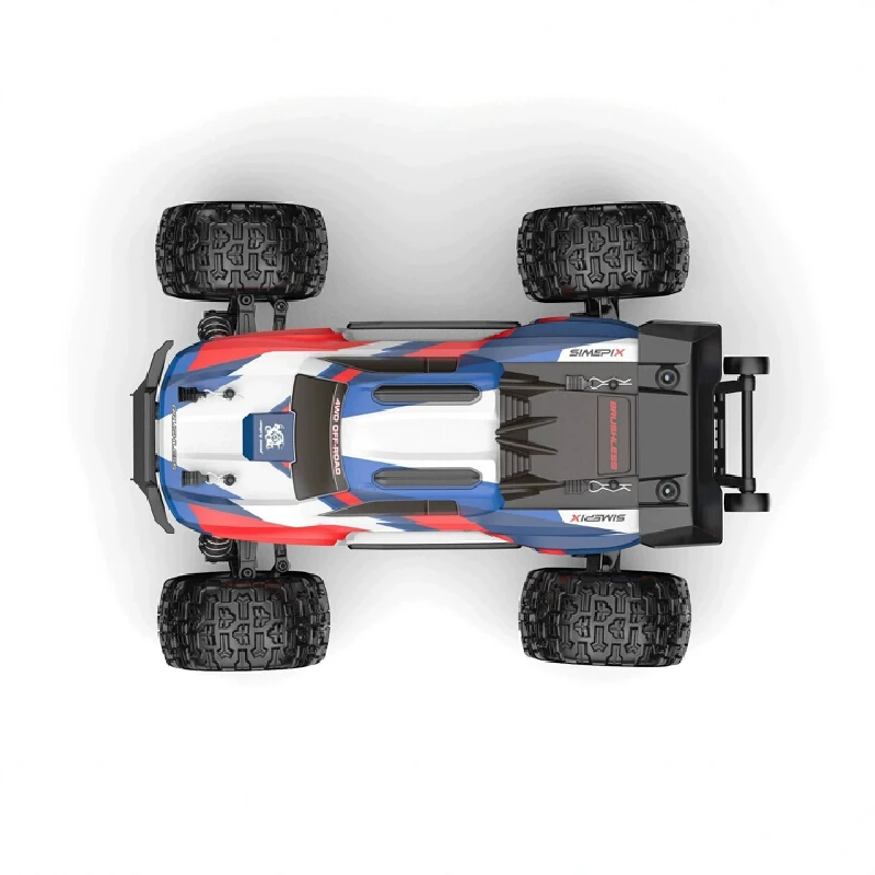 Voiture RC 1/16 2.4G 16212 RTR-1B Blanc - Buggy Crawler 7.4V