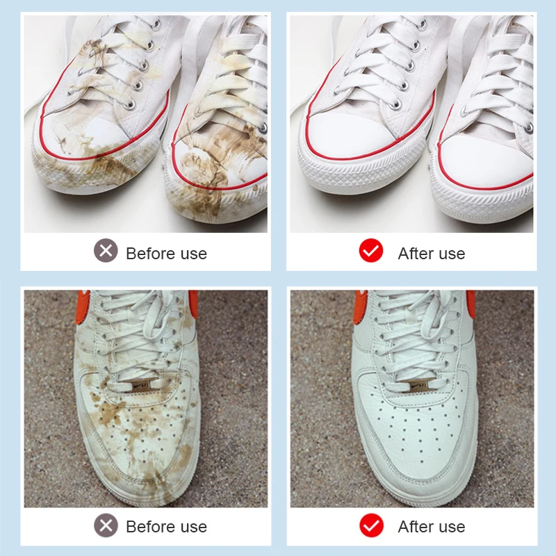 신발 청결 크림 다용도 얼룩 제거 크림 260g Waterless White Shoe Cleaning Cream Special Cleaning Cream For Small White Shoes