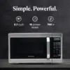 Countertop Microwave 700 Watts, 0.7 Cu. Ft. - Microwave Oven With LED Lighting and Child Lock - Perfect for Apartment 2
