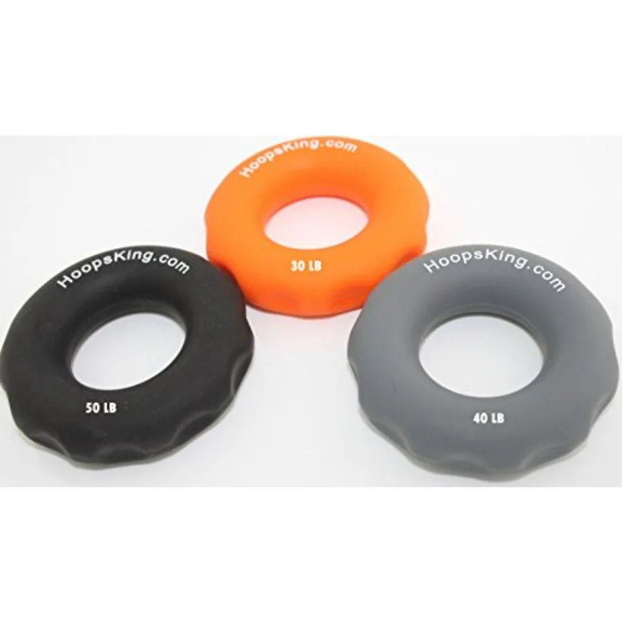 Rip N Grip Hand Strengtheners & Big Cone Sports Training Cone Bundle for Basketball Dribbling, Shooting, Passing, Rebounding, So