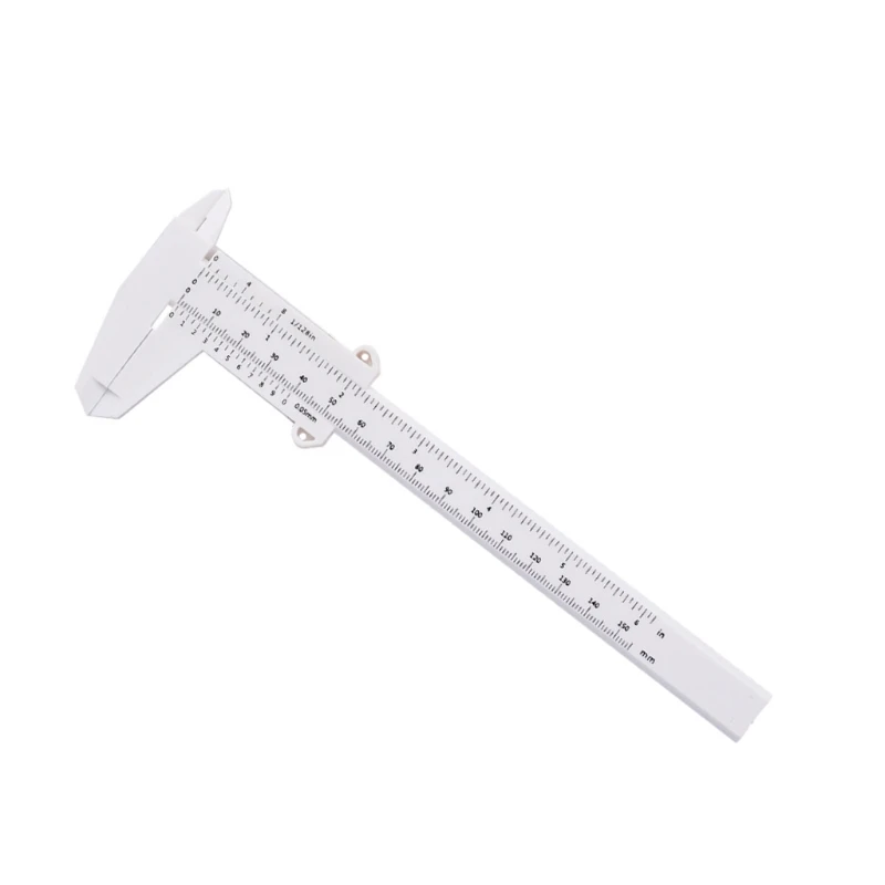 Double Scale Sliding Gauge Eyebrow Ruler Permanent Makeup Caliper Tools