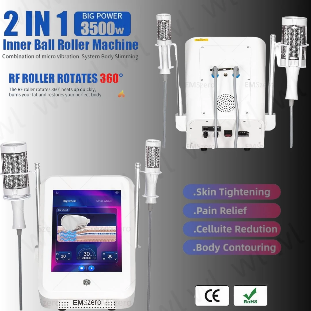 

Роликовый массажер для похудения, вращающийся на 360 градусов аппарат для уменьшения целлюлита и скульптурирования тела, подходит для нескольких частей