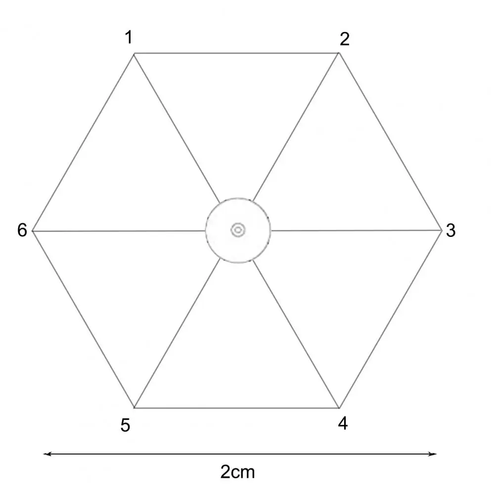 200/300CM Umbrella Top Replacement Canopy Waterproof Outdoor Garden Patio Backyard Market Fabric Sunshade Cloth Parasol Cover