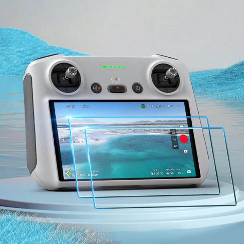 9H Remote Control Glass Protector Diaplay Screen Pellicola Protettiva Cover Per Dji Air 2/3 Mini 3 Pro Rc Drone Controller