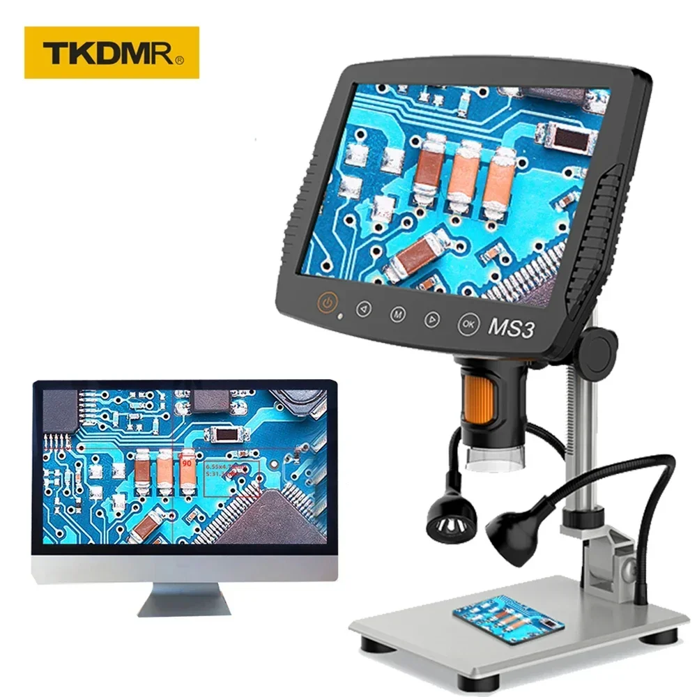 Microscope-num-rique-Zoom-USB-1000X-HD-grand-cran-LCD-de-9-pouces-avec ...