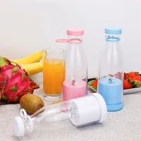 380ml/420ml Fruit Juicer Cup USB Rechargeable Portable Mini Electric Mixers Bottle Lightweight Leakproof Travel Outdoor Supplies 2