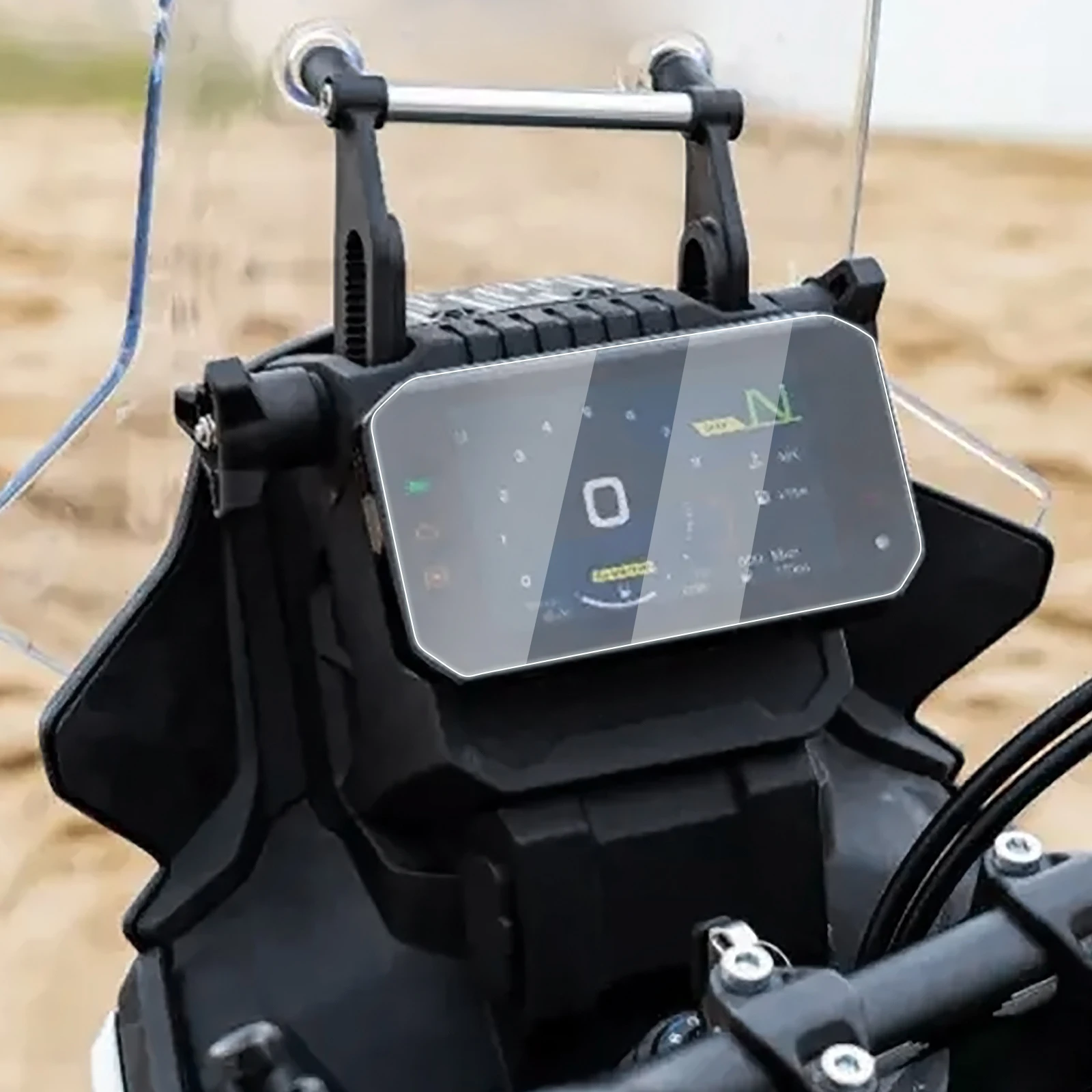 Motorcycle Scratch Cluster Screen Protection Panel Film Dashboard Screen Protector For CFMOTO 450MT