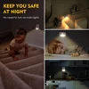 LED Night Light EU Plug In Smart Motion Sensor Light 220V Wall Lamp for Home Aisle WC Hallway Stair Kitchen Bedroom Night Lamp 6